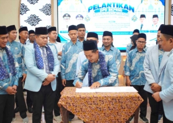 Suasana Pelantikan Bkprmi Kabupaten Cirebon Masa Bakti 2026-2031 Di Ruang Paseban, Kantor Bupati Cirebon, Minggu, 20 September 2026.