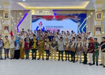 70 Pelajar-Mahasiswa Ikuti Sekolah Demokrasi Caruban Nagari KPU Kabupaten Cirebon 1 Suasana Sekolah Demokrasi Caruban Nagari Yang Digelar Kpu Kabupaten Cirebon, Selasa, 15 September 2026.