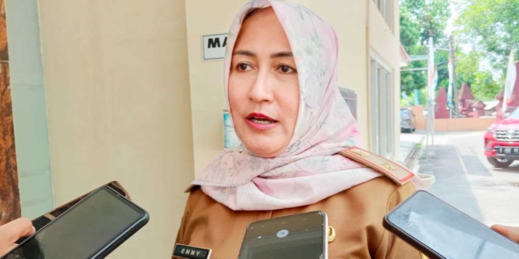 ISPA Jadi Kasus Terbanyak di Kabupaten Cirebon, Dinkes Catat 65.055 Kasus 6 Kepala Dinkes Kabupaten Cirebon Hj. Eni Suhaeni.