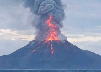 BPBD Kota Cirebon Imbau Warga Waspadai Sebaran Abu Vulkanik Gunung Anak Krakatau 1 Erupsi Gunung Anak Krakatau
