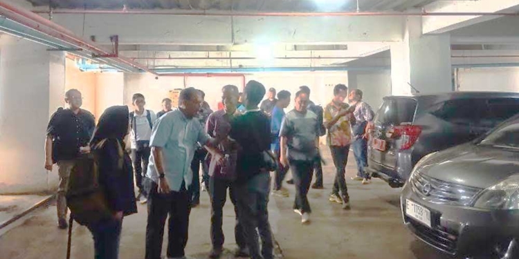 Pemkot Cirebon Mulai Mengerjakan Tahap Awal Rehabilitasi Gedung Setda Dengan Fokus Pada Perbaikan Dan Perkuatan Struktur Basement.