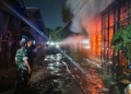 Kebakaran Ruko Di Desa Bojong Kulon Cirebon