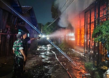 Kebakaran Ruko Di Desa Bojong Kulon Cirebon