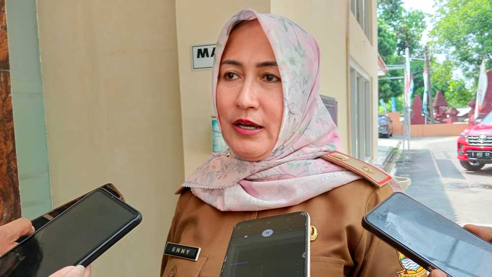Warga Diminta Waspada Risiko Abu Vulkanik Gunung Anak Krakatau 2 Kepala Dinkes Kabupaten Cirebon, Hj Eni Suhaeni.