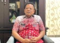 KOSPI Diperluas ke Lima Pasar Pemkab Cirebon, Harga Beras Jadi Perhatian 2 Kepala Disperdagin Kabupaten Cirebon, Suhartono, Memberikan Keterangan Pers Terkait Perluasan Operasional Kospi Di Pasar Tradisional Milik Pemkab Cirebon, Senin, 28 September 2026.