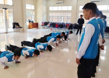 Pelatihan Bahasa dan Budaya Jepang di Cirebon, 1.400 Pendaftar, 81 Peserta Lolos, Kini Berebut 75 Kursi 1 Suasana Program Pelatihan Bahasa Dan Budaya Jepang Bertajuk “From Zero To Hero” Batch Ii Tahun 2026 Di Aula Disnaker Kabupaten Cirebon, Rabu, 2 September 2026.