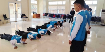 Suasana Program Pelatihan Bahasa Dan Budaya Jepang Bertajuk “From Zero To Hero” Batch Ii Tahun 2026 Di Aula Disnaker Kabupaten Cirebon, Rabu, 2 September 2026.