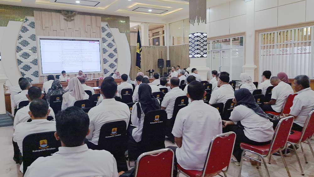 Pemkab Cirebon Minta Desa Segera Lengkapi Berkas Persyaratan BKK 1 Rapat Koordinasi Bersama Para Camat Di Ruang Paseban Kantor Setda Kabupaten Cirebon, Rabu, 2 September 2026.