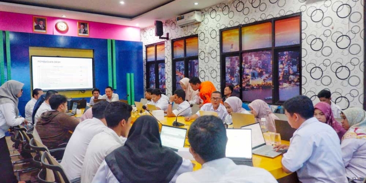 Pemkot Cirebon Genjot Penyusunan Metadata Statistik Sektoral 6 Suasana Desk Penyusunan Metadata Statistik Yang Digelar Pemkot Cirebon.