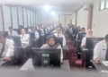 Ratusan Asn Kabupaten Cirebon Saat Mengikuti Profiling Atau Pemetaan Potensi Dan Kompetensi Di Aula Bkpsdm Kabupaten Cirebon, Selasa, 27 Oktober 2026.