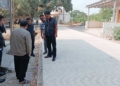 Wali Kota Cirebon, Effendi Edo Saat Mengecek Jalan Kalilunyu, Argasunya Yang Rampung Dibeton.