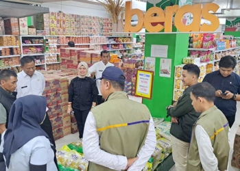 Satgas Pangan Kabupaten Cirebon Bersama Bapanas Melakukan Pemantauan Stok Beras, Kamis, 29 Oktober 2026.