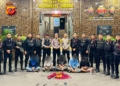 Diduga Hendak Tawuran, Lima Pelajar Diamankan di Gempol Cirebon 10 Tim Rainmas 852 Polresta Cirebon Mengamankan Sejumlah Pemuda Yang Diduga Hendak Tawuran Di Gempol, Selasa, 29 September 2026 Malam.
