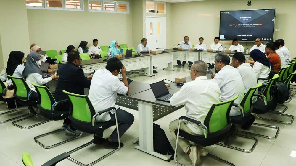 UIN Siber Cirebon Matangkan Persiapan AICIS+ 2026 1 Suasana Pendampingan Dan Peninjauan Venue Oleh Inspektorat Jenderal Kementerian Agama Ri Bersama Tim Pendis Dan Diktis Untuk Gelaran Aicis+ 2026 Di Uin Siber Cirebon, Senin, 19 Oktober 2026.