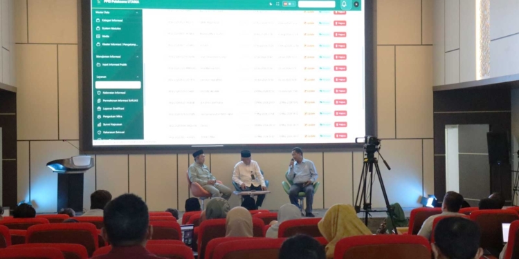 UIN Siber Cirebon Sosialisasikan Kanal Resmi PPID 6 Suasana Sosialisasi Pemanfaatan Kanal Resmi Ppid Ui Siber Cirebon Di Gedung Siber Sbsn Lantai 8 Kampus Setempat, Selasa, 20 Oktober 2026.