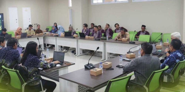 Suasana Benchmarking Bpom Ke Uin Siber Syekh Nurjati Cirebon Untuk Mempelajari Digitalisasi Pengelolaan Barang Milik Negara (Bmn), Kamis, 29 Oktober 2026.